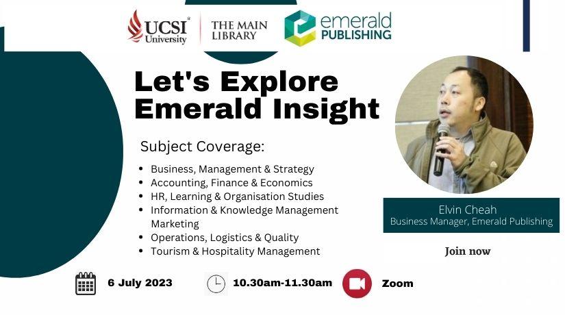 Let’s Explore Emerald Insight